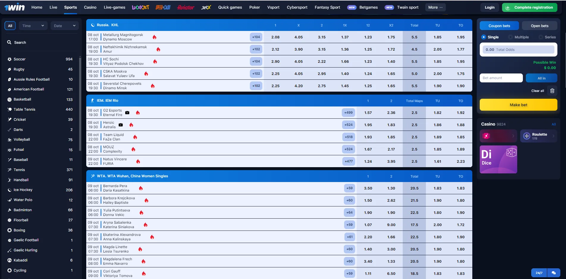 1win sports betting 1win sports betting